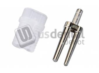 RENFERT -  Dowel Bi-V-Pin with plastic sleeve-100pk-#329-1000 #3291000 -Double Dowel Pins- #3291000