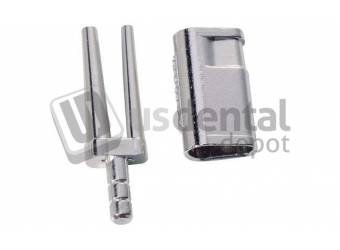 RENFERT -  Dowel Bi-V-Pin with metal sleeve-100pk-#328-1000 #3281000 -Double Dowel Pins- #3281000
