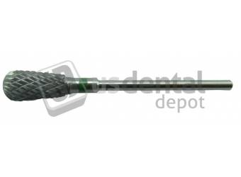 53-AC  Pear Diamond Cut Coarse GREEN Tungsten Carbide Burs - HP - 3/32 Shank - #GN710 #BX239-60