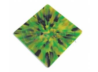 PRO-FORM  Tie-Dye Multi-color Mouthguard Laminate - Wilderness, 6/Pk. 5x5in  - #7924000