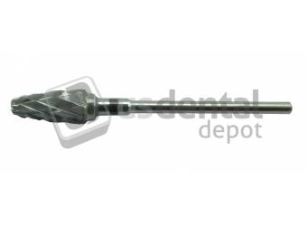 84-TXC  Cone Diamond Cut SC Super Coarse  - BLACK Tungsten Carbide Burs 3/32 Hp Shank - #BK274-60 Y274-60