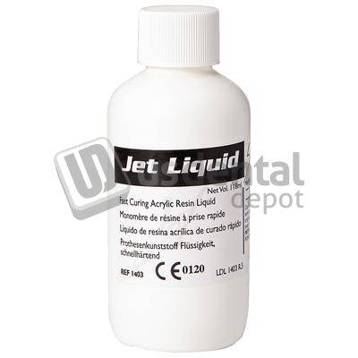 Lang Jet Denture Repair Acrylic Resin Liquid Self Cure (8 oz ) 236 ml #1404