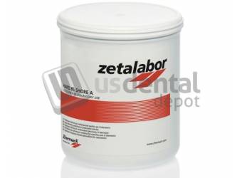 ZHERMACK Zetalabor Standard Pack (1x 2.6 kg tub (5.7 lbs ) High Quality Putty 85 Shore Z#C400790