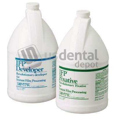 DENTX- Single Case IFP Developer & Fixer - 4gal ( Conatins - 2 Gallons of Developer - 2 Gallons Fixer ) #9992604100 #999-2604-100 *** - Conatins: x2 Gallons of Developer - x2 Gallons Fixer