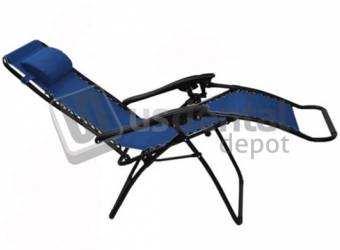 Commander- Portable Dental Chair only BLUE  Foldable - Light Weight 38x26x6in= 21lbs.- SPECIAL ORDER ITEM