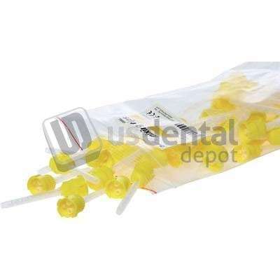 ZHERMACK Zhermack YELLOW Mixing Tips, 48pk , For Extra Light & Light Body impression - #C202070