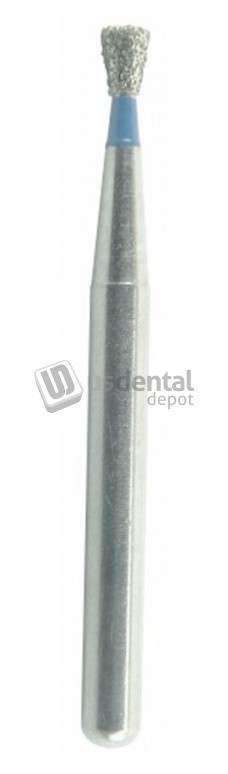 FG Diamond - 10pk burs SI-47 - 805-016M FG -  Inverted Cone Medium- Standar - Blue Medium  - ( #313 )  #SI47 Blue Medium