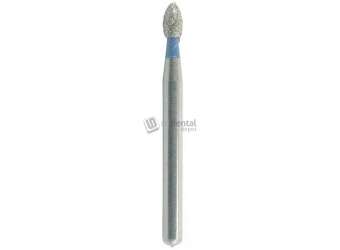 FG Diamond - 10pk burs FO-30 - Football Short Flame Small-  Blue Medium  - 368-014M FG  ( #275.5 )  #FO30 Blue Medium 