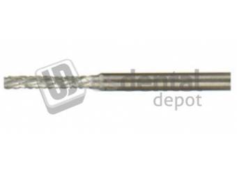 NK-3 - Straight Flat End Tungsten Carbide Burs Medium 3/32 ( HP ) shank -NK3- #SAX02510 B023FC