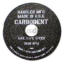 #31A-XF - Carbo-dent Wheel - 10in - X Fine - for - H#31A-XF - For Models 31 and 31X and most other model trimmers with 10” diameter wheel  HANDLER