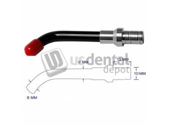 HOUSE BRAND Fiber Optic Rod only - each - 8mm x 15mm x 10mm - For HOUSE BRAND S-3 -