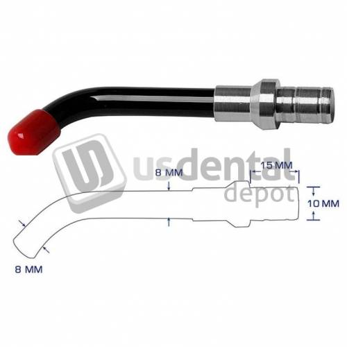 HOUSE BRAND Fiber Optic Rod only - each - 8mm x 15mm x 10mm - For HOUSE BRAND S-3 -