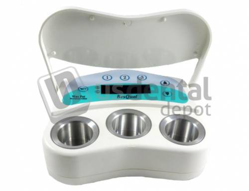 Besqual S800 Wax Dipping Pot 3 Well Compartment