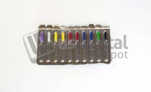 Barbed Broaches 21mm #0-6 ASSORTED 10pk -Blister pack - ( pulpotomo tiranervios tira nervios ) ( )