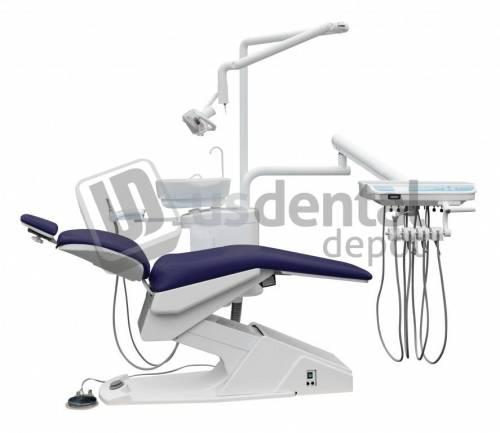 ADC - 1060 Dental Chair Complete - 2Holes - DARK BLUE