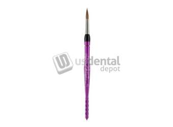 MPF BRUSH Optimum ( Nondas Design ) Lady Spring Brush- Size #6 1pk - Purple ( females line ) Mfg.#103-0006 1030006 - Brush #6 - #MPF BRUSH co
