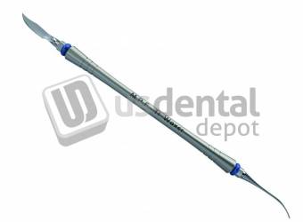 MPF BRUSH TI Waxer Carving Instrument- Large Lecron / Angled Spade- BLUE Mfg.#119-0002 1190002 - #MPF BRUSH co