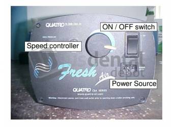 QUATRO AF400 Fresh-Air - Replacement Speed Controller - Replacement Parts & Filters - #AE077