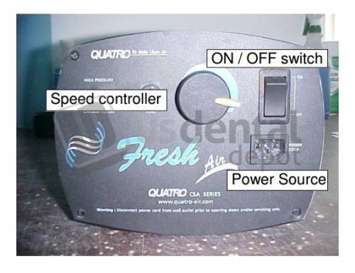 QUATRO AF400 Fresh-Air - Replacement Speed Controller - Replacement Parts & Filters - #AE077