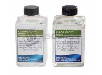 ADS CLEAR Coat Hardener 4 oz. resin and solvent kit - # C760-1