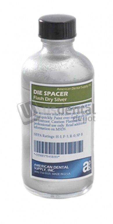 ADS Die Spacer Flash Dry SILVER 8 oz. - # D751-5-SR