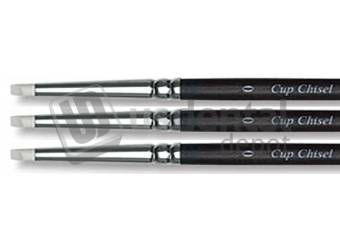 ADS FLEXI-TIPS WHITE 2 CUP CHISEL size #2- 3 pc same shape - #F 511-3