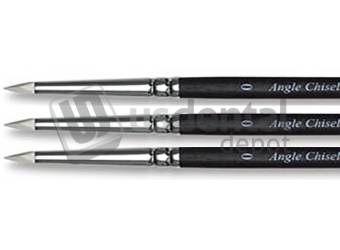 ADS FLEXI-TIPS WHITE 2 ANGLE CHISEL size #2- 3 pc same shape - #F 511-21