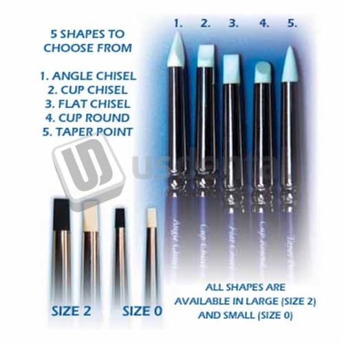 ADS FLEXI-TIPS BLACK 2 ASSORTED size #2 pk  ( 5 ) - #F521-1