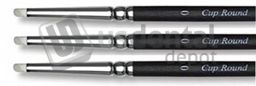 ADS FLEXI-TIPS WHITE 0 CUP ROUND size 0- 3 pc same shape - #F 531-4