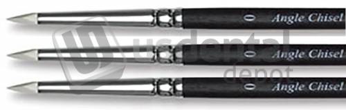 ADS FLEXI-TIPS WHITE 0 ANGLE CHISEL size 0- 3 pc same shape - #F 531-21