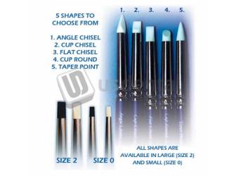 ADS FLEXI-TIPS BLACK 0 ASSORTED SIZE 0 pk  ( 5 ) - #F541-1