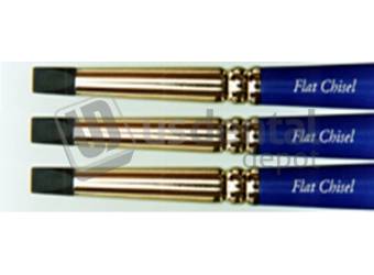 ADS FLEXI-TIPS BLACK 0 FLAT CHISEL 3 tips/pk  - #F541-5