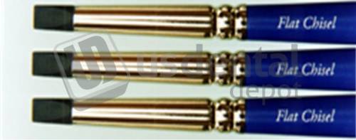 ADS FLEXI-TIPS BLACK 0 FLAT CHISEL 3 tips/pk  - #F541-5