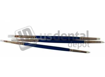 ADS FLEXI-TIPS & Brush SABLE HAIR - KOLINSKY 3 flat chisel - #F580-3