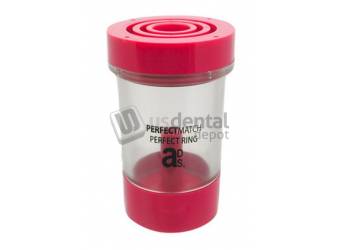 ADS Perfect Ring Hot PINK for Litheium Disilicate 100 gms 13mm diameter plunger needed ( Ringless press former ) - #PM120-100