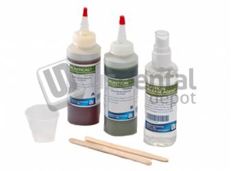 ADS Plastical - GREEN 2 - 8 oz. Btls. 16 oz. kit - #PL-16-TN