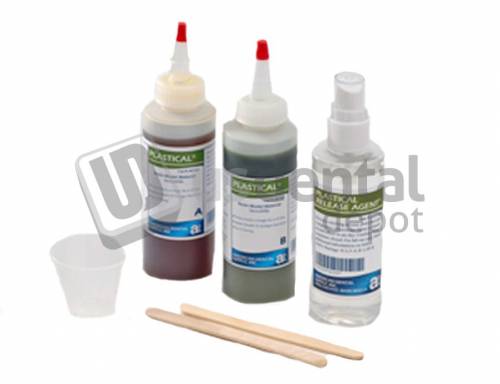 ADS Plastical - GREEN 2 - 8 oz. Btls. 16 oz. kit - #PL-16-TN
