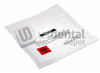 ADS Safe-T Bag 6in X 10in Custom dual pockct 1000 per box - #BAG-190B10-C
