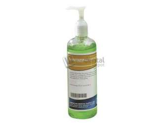 ADS Sanitizer Hand Gel GREEN Apple Scent 16oz bottle - #S441-4
