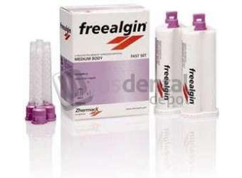 ZHERMACK Freealgin Standard Pack of 2 - 50 ml Cartridges. A-Silicone Alginate - #C300110