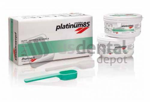 ZHERMACK - Platinum 85 Eco Pack 2x5 kg - Z#C400723 ( Silicone material for duplicating models ) - 14"x12"x8"