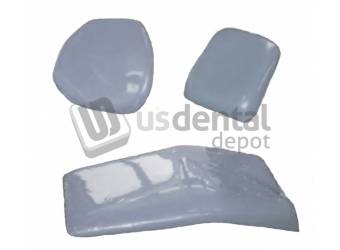 PEGASUS -   Cushion leather and foam cover ( 3 pieces ) - LIGHT BLUE