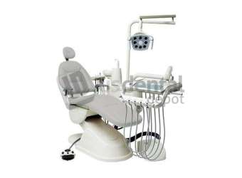 ADC - LUXURY  3500 - Complete Dental Chair Kit 4Holes GRAY - ASSISTANT CONTROL PAD - RIGHT HANDED -