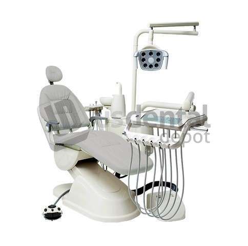 ADC - LUXURY  3500 - Complete Dental Chair Kit 4Holes GRAY - ASSISTANT CONTROL PAD - RIGHT HANDED - -  Includes FREE DOCTORS STOOL - Prom until Jan 2024 ) 