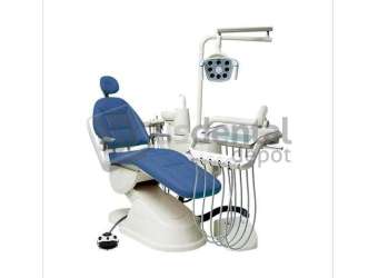 ADC - LUXURY  3500 - Complete Dental Chair Kit 4Holes  BLUE- ASSISTANT CONTROL PAD - RIGHT HANDED -