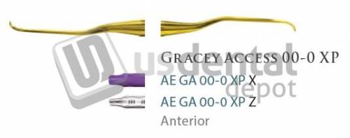 AMERICAN EAGLE - GRACEY+3 access - Gracey Curettes 00-0 xp (3/8) ss - #AEGA00-0XPZ