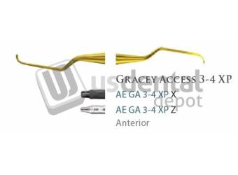 AMERICAN EAGLE - GRACEY+3 access - Gracey Curettes 3-4 xp (3/8) ss - #AEGA3-4XPZ