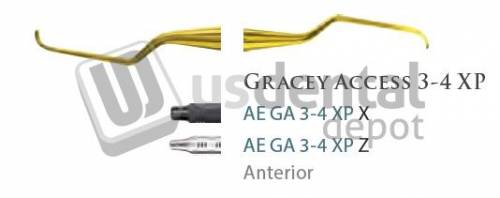 AMERICAN EAGLE - GRACEY+3 access - Gracey Curettes 3-4 xp (3/8) ss - #AEGA3-4XPZ