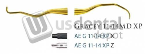 AMERICAN EAGLE - GRACEY 11-14 md xp (3/8) BLACK - GRACEY - mesial-distal - #AEG11-14XPX