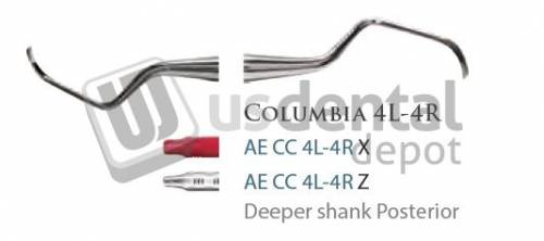 AMERICAN EAGLE - Curette columbia 4l-4r (3/8) RED - #AECC4L-4RX